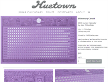 Tablet Screenshot of huetown.com